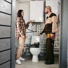 Bathroom Plumbing - Toilet Repair